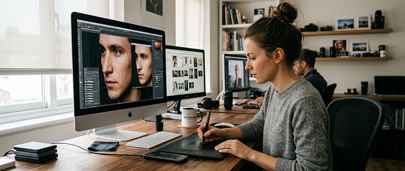 Retouş və Fotoşəkil İşləməsi
